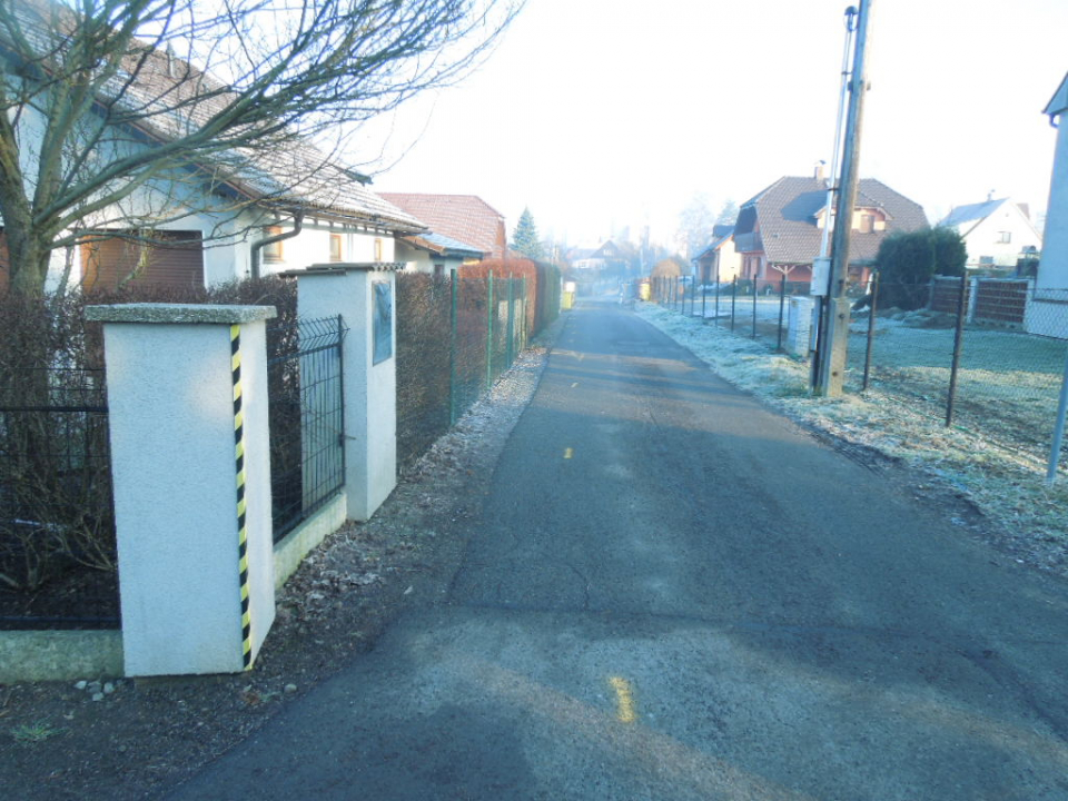 ULICI JABLOŇOVOU ČEKÁ ODVODNĚNÍ