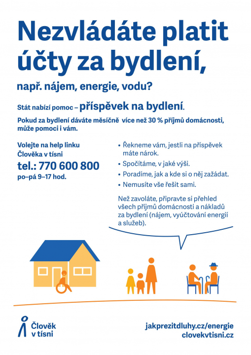 VYŘIĎTE SI PŘÍSPĚVEK NA BYDLENÍ