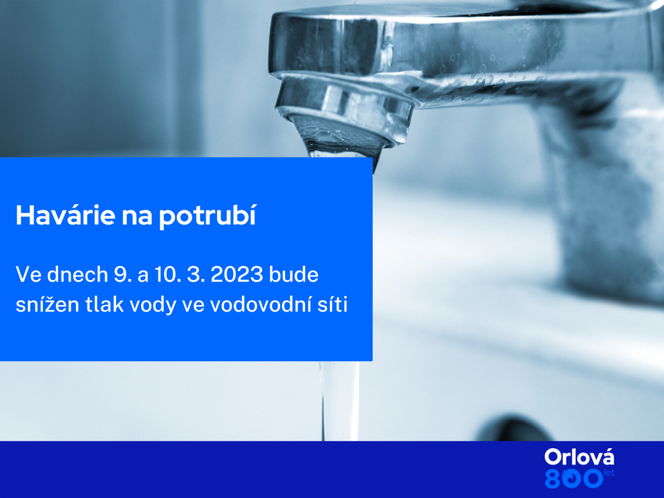 SMVAK PROVEDE OPRAVU POTRUBÍ