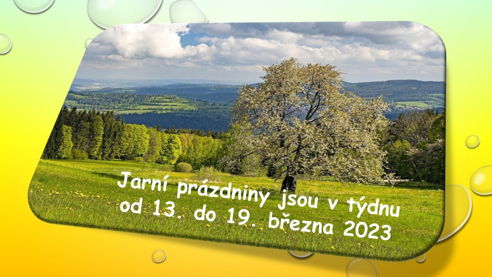 Jarní prázdniny