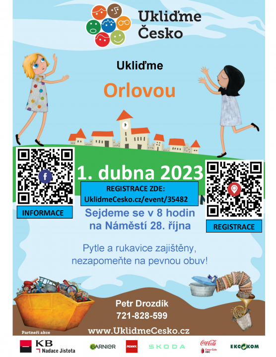 DO JARNÍHO ÚKLIDU MĚSTA SE ZAPOJÍ TAKÉ DOBROVOLNÍCI
