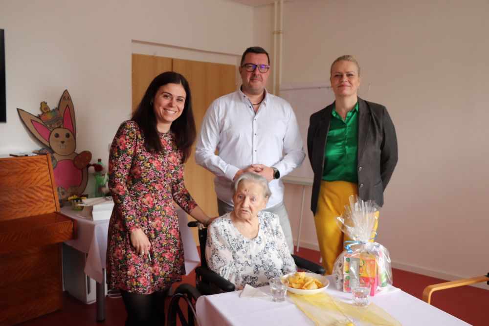 VÝZNAMNÉ JUBILEUM OSLAVILA PANÍ OLGA GRZESIKOVÁ