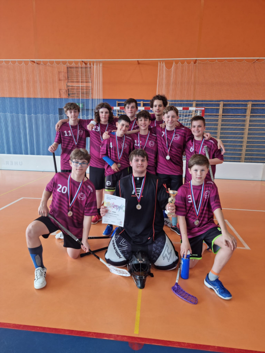 Florbalisté ZŠ Školní prožili fantastický úspěch