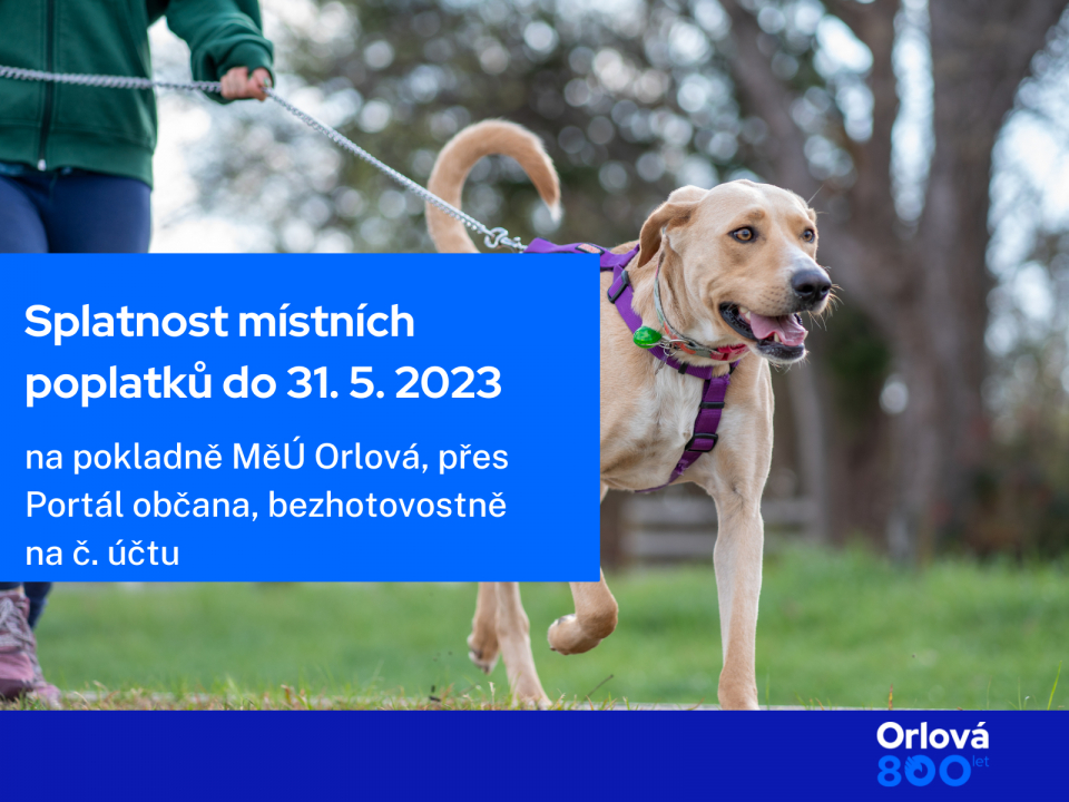 SPLATNOST MÍSTNÍCH POPLATKŮ