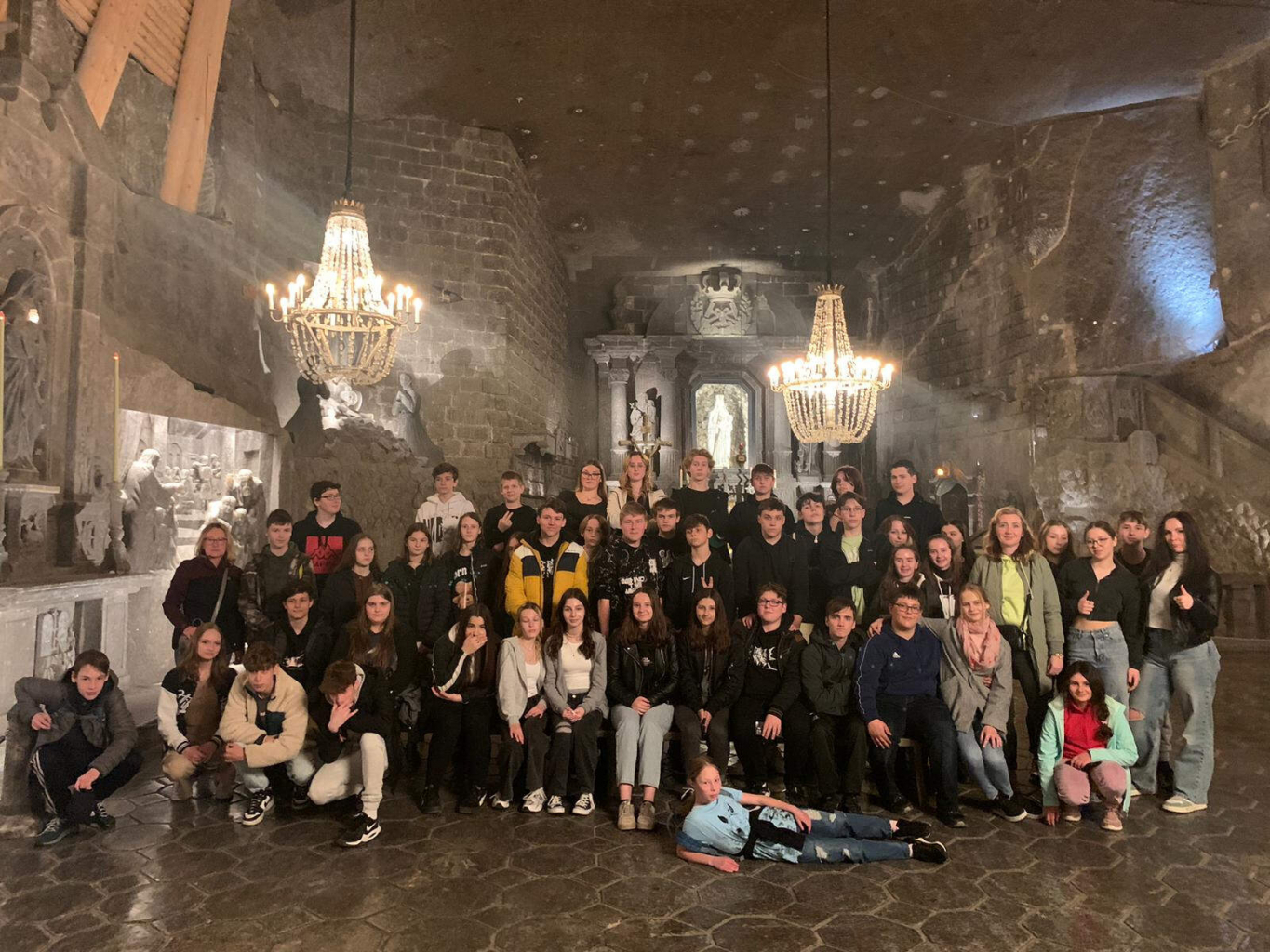 ZŠ U Kapličky 959 - Exkurze do Krakova a solných dolů ve Wieliczce