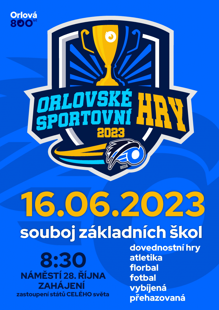 ORLOVSKÉ SPORTOVNÍ HRY JSOU OPĚT TADY
