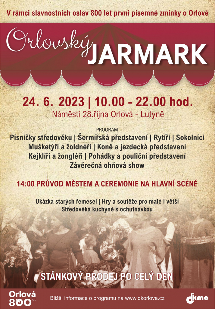 HOLA, HOLA, ORLOVSKÝ JARMARK VOLÁ!