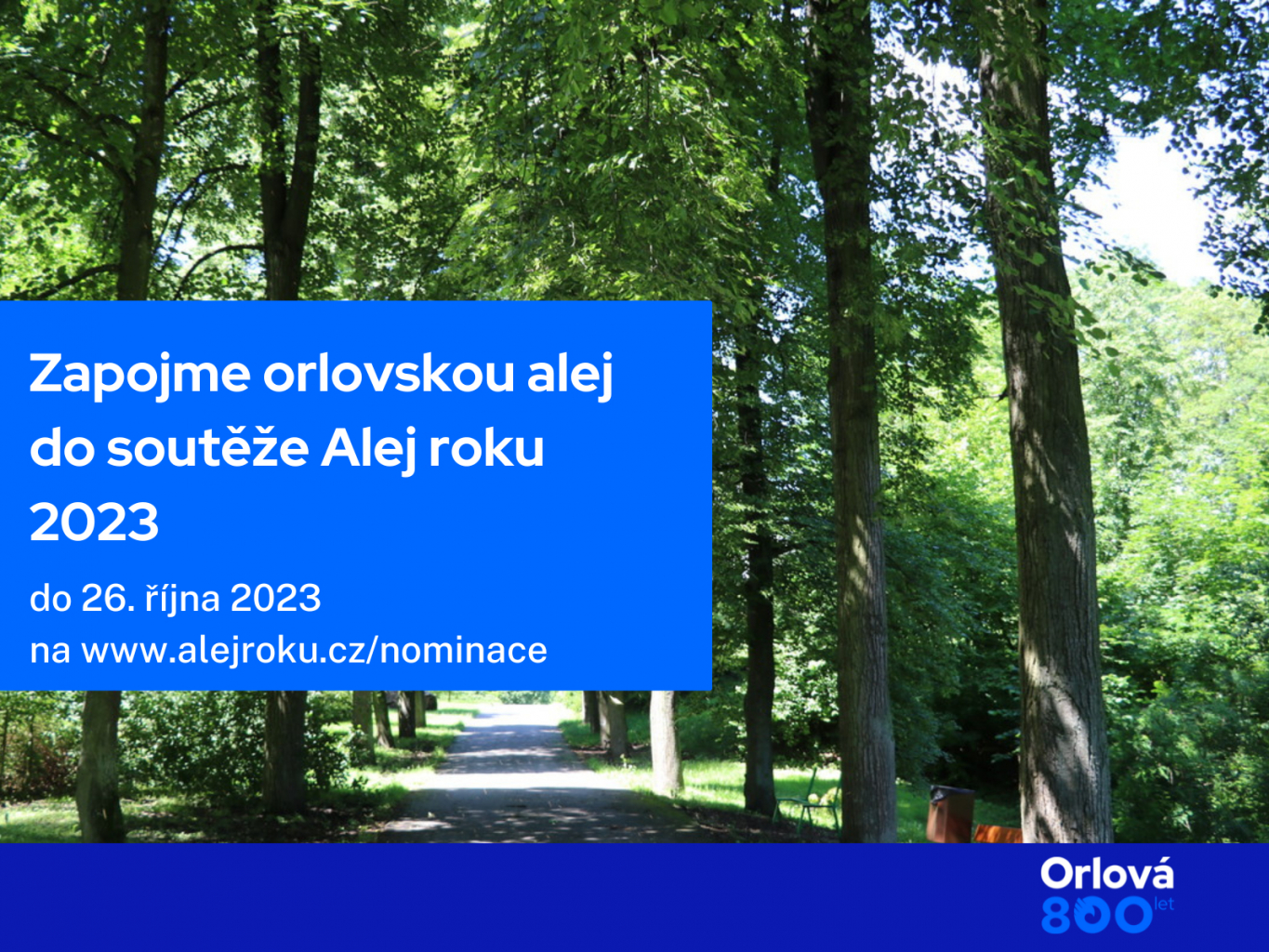 ZAPOJME ORLOVSKOU ALEJ DO SOUTĚŽE