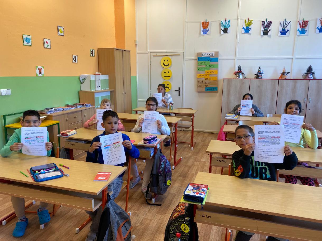 Projektová výuka Čtenářská gramotnost – 1. stupeň ZŠ Jarní