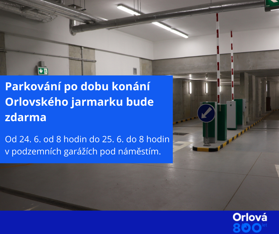 ŘIDIČI NA ORLOVSKÉM JARMARKU ZAPARKUJÍ ZDARMA