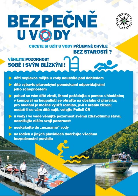 UŽIJTE SI LETNÍ PRÁZDNINY BEZPEČNĚ!