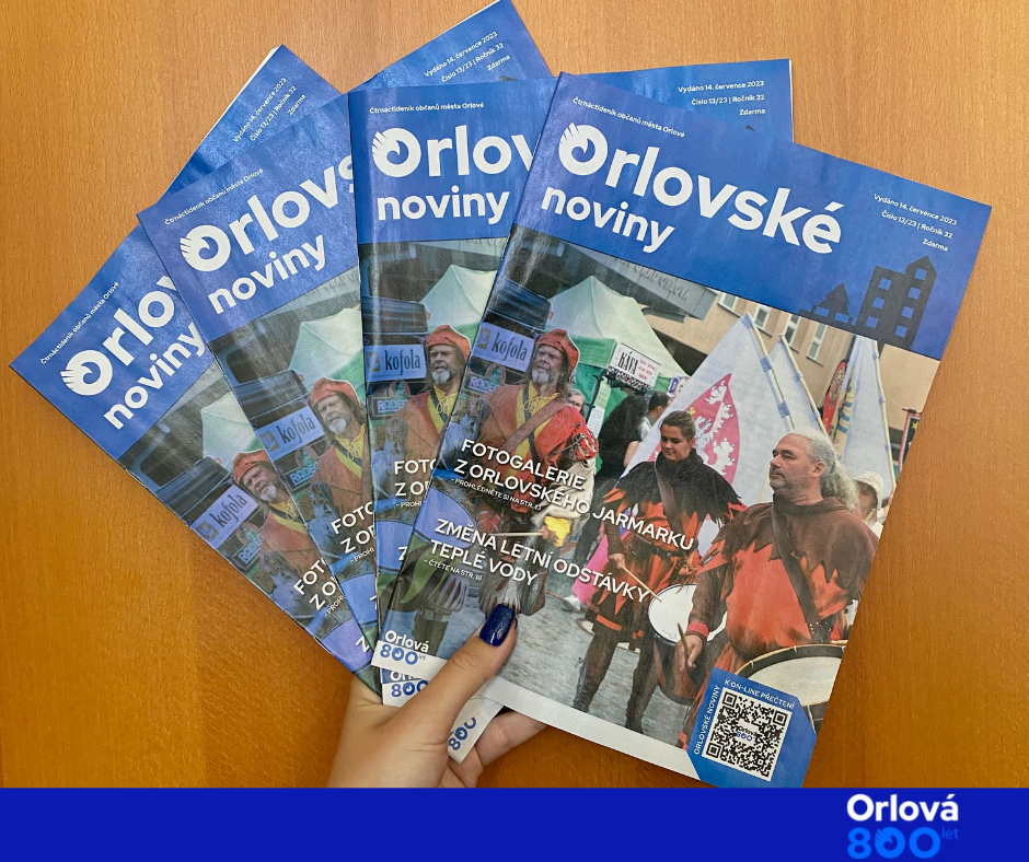 ORLOVKY NAJDETE NA STÁNCÍCH I ONLINE