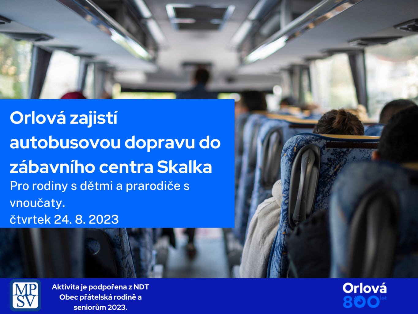 VYUŽIJTE DOPRAVU ZDARMA DO ZÁBAVNÍHO PARKU