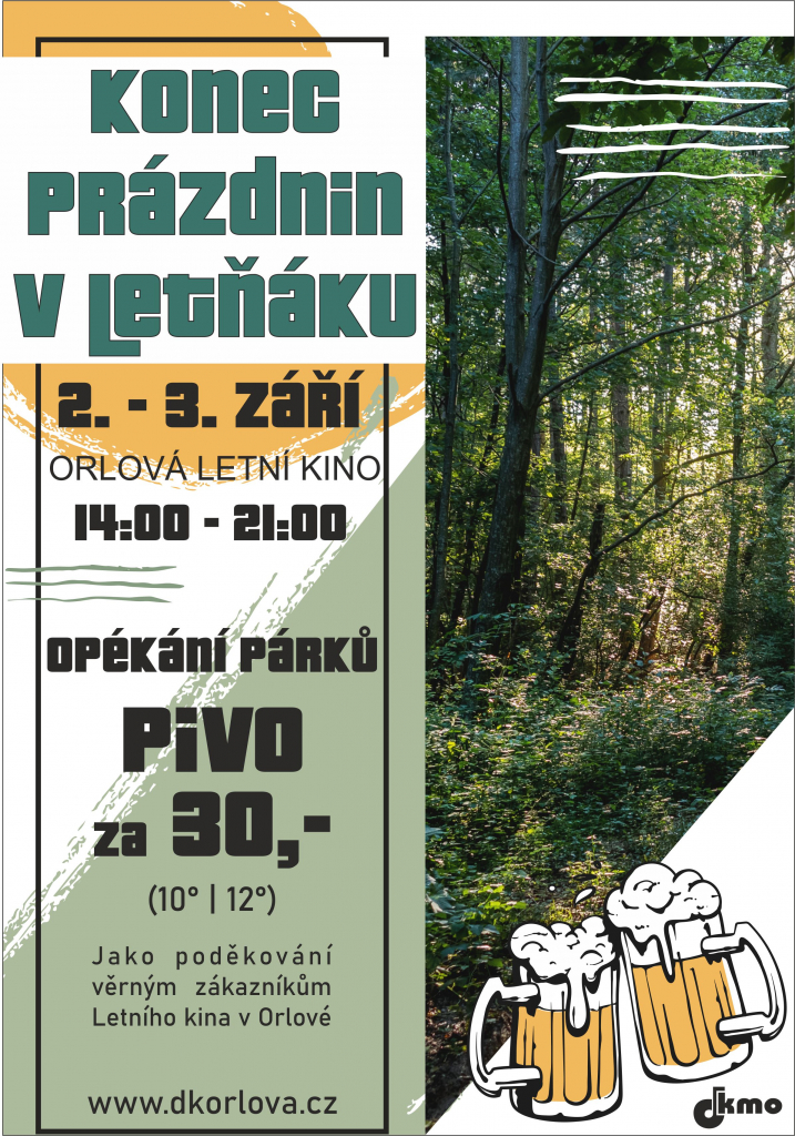 ZAKONČETE PRÁZDNINY V LETŇÁKU