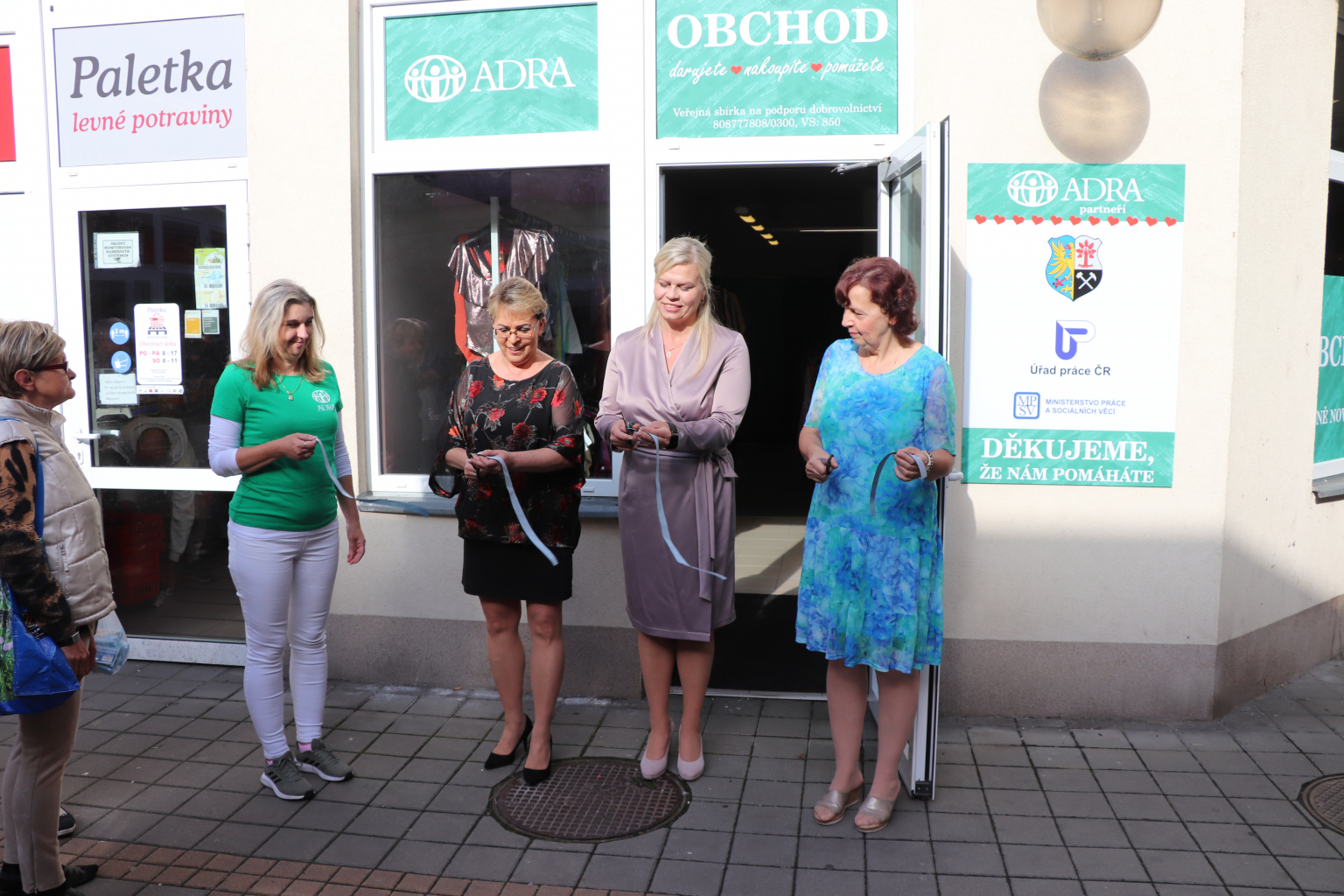 ADRA V ORLOVÉ OTEVŘELA JIŽ DRUHÝ OBCHOD