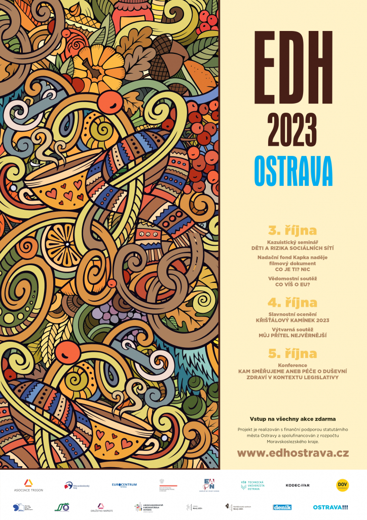 PODZIMNÍ PROJEKT EDH 2023 ZAHÁJÍ DISKUZE O RIZICÍCH SOCIÁLNÍCH SÍTÍ
