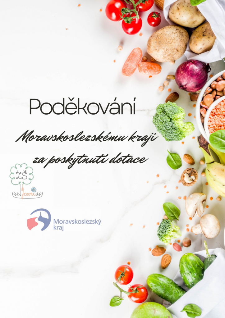 ZŠ Jarní - Poděkování za poskytnutí dotace z rozpočtu Moravskoslezského kraje