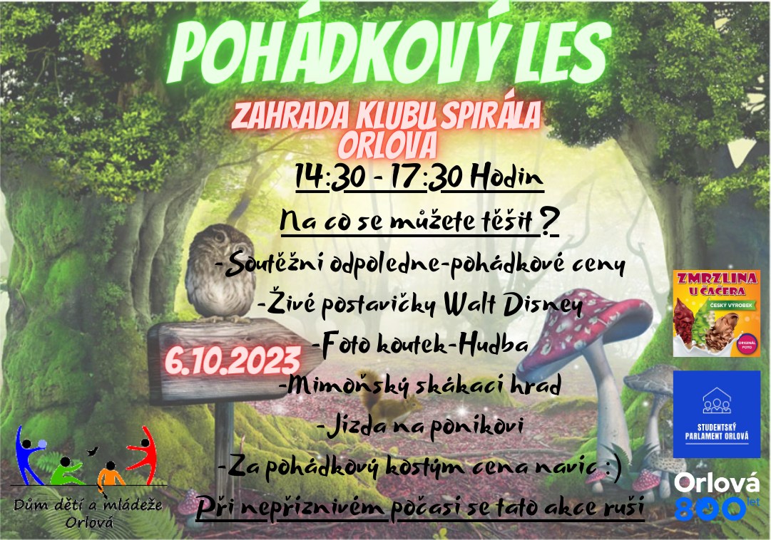 UŽIJTE SI DEN PLNÝ POHÁDEK VE SPIRÁLE