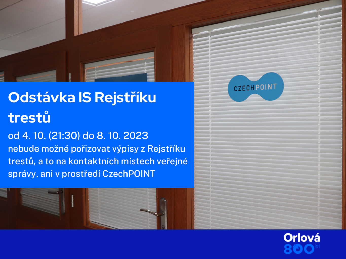 REJSTŘÍK TRESTŮ ČEKÁ ODSTÁVKA