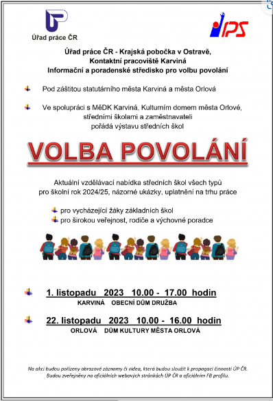 MAP III - Kariérové poradenství – VOLBA POVOLÁNÍ