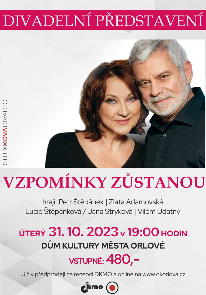 JSOU K DISPOZICI POSLEDNÍ VOLNÁ MÍSTA V SÁLE