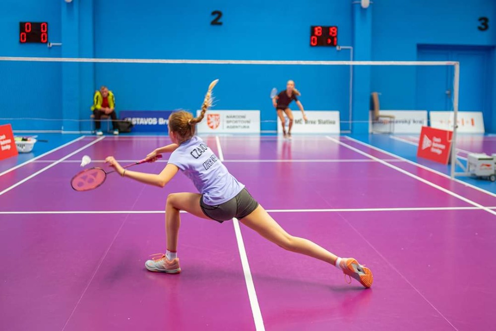 ORLOVÁ MÁ NOVOU DVOJNÁSOBNOU MISTRYNI ČR V BADMINTONU