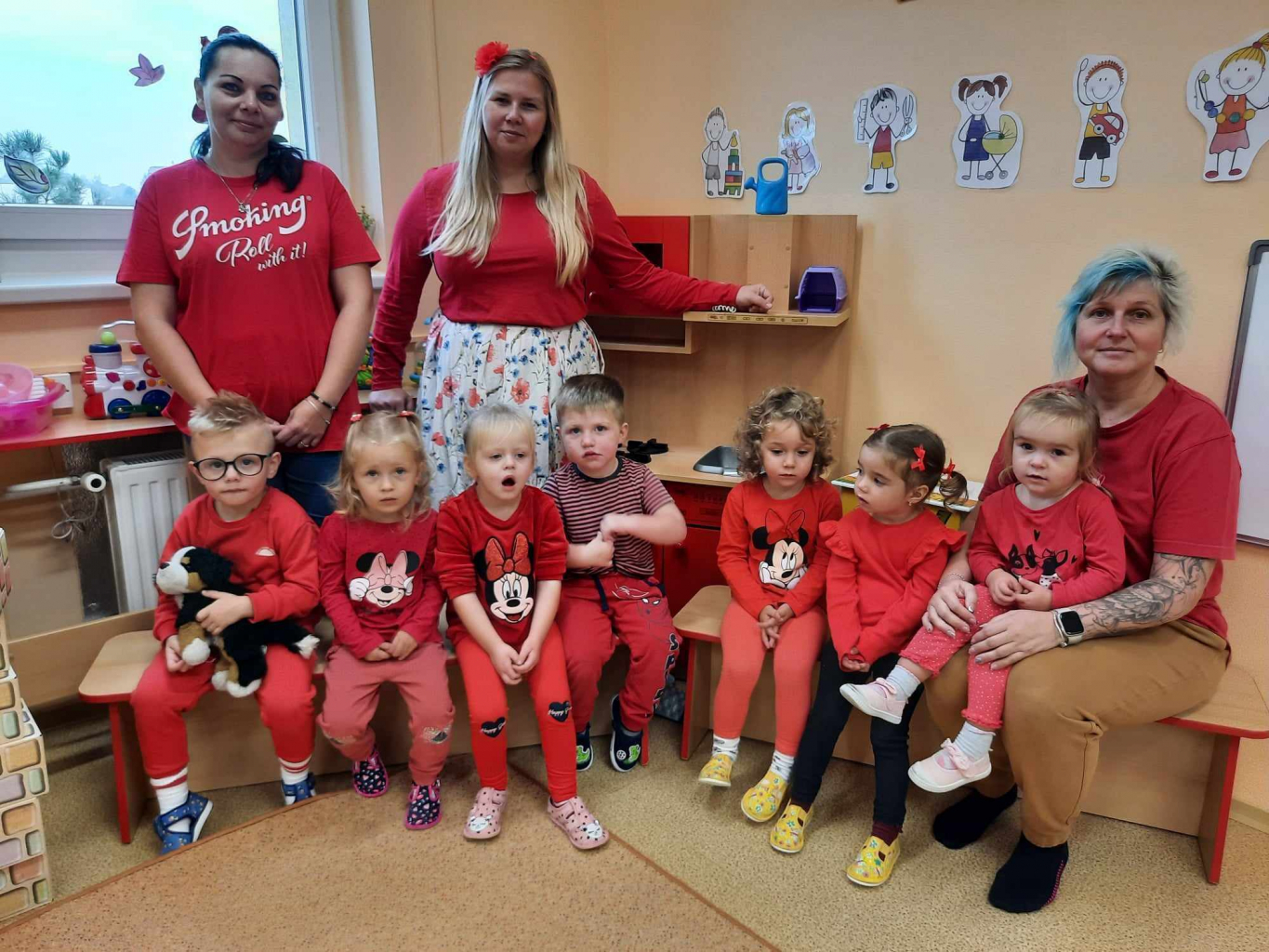 Barevný týden u Včeliček v MŠ Na Vyhlídce