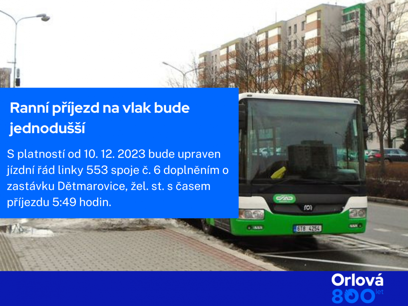 RANNÍ PŘÍJEZD NA VLAK BUDE JEDNODUŠŠÍ