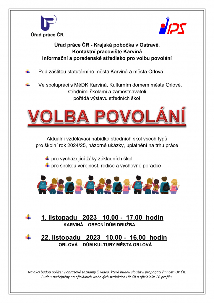 Volba povolání už ve středu