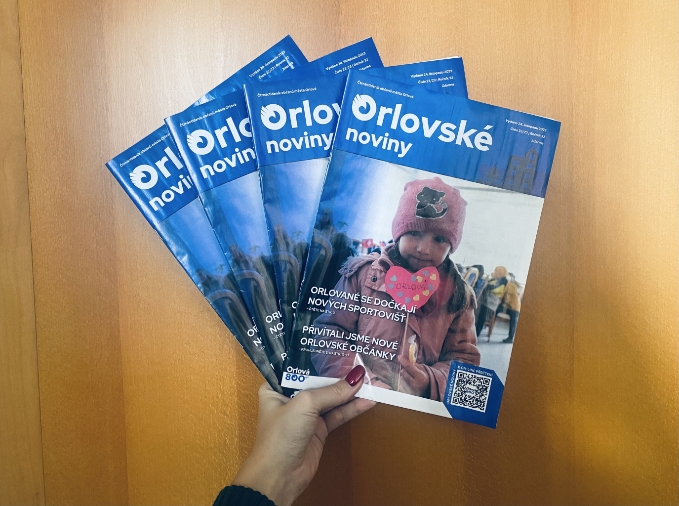 NOVÉ ORLOVKY JSOU NA STÁNCÍCH