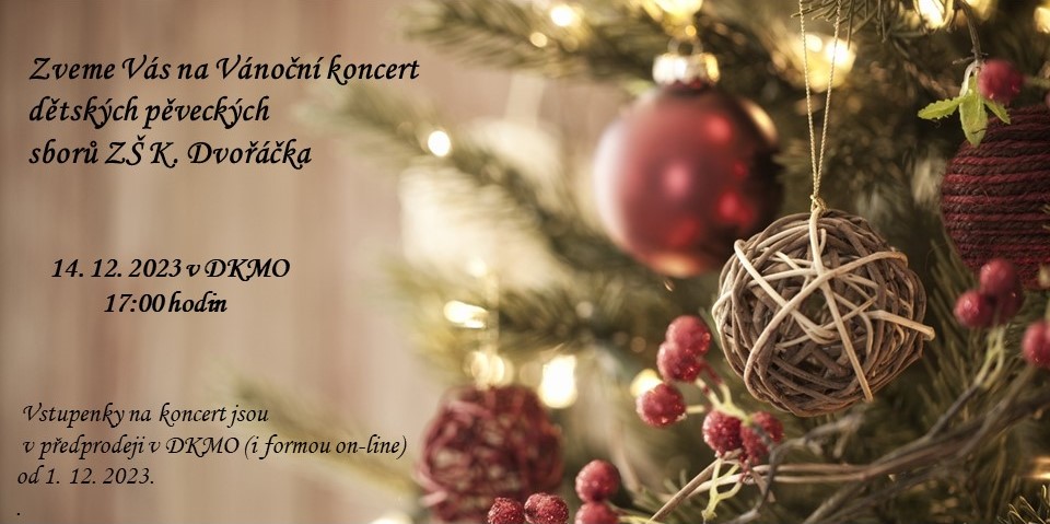 ZŠ K. Dvořáčka - Vánoční koncert 2023