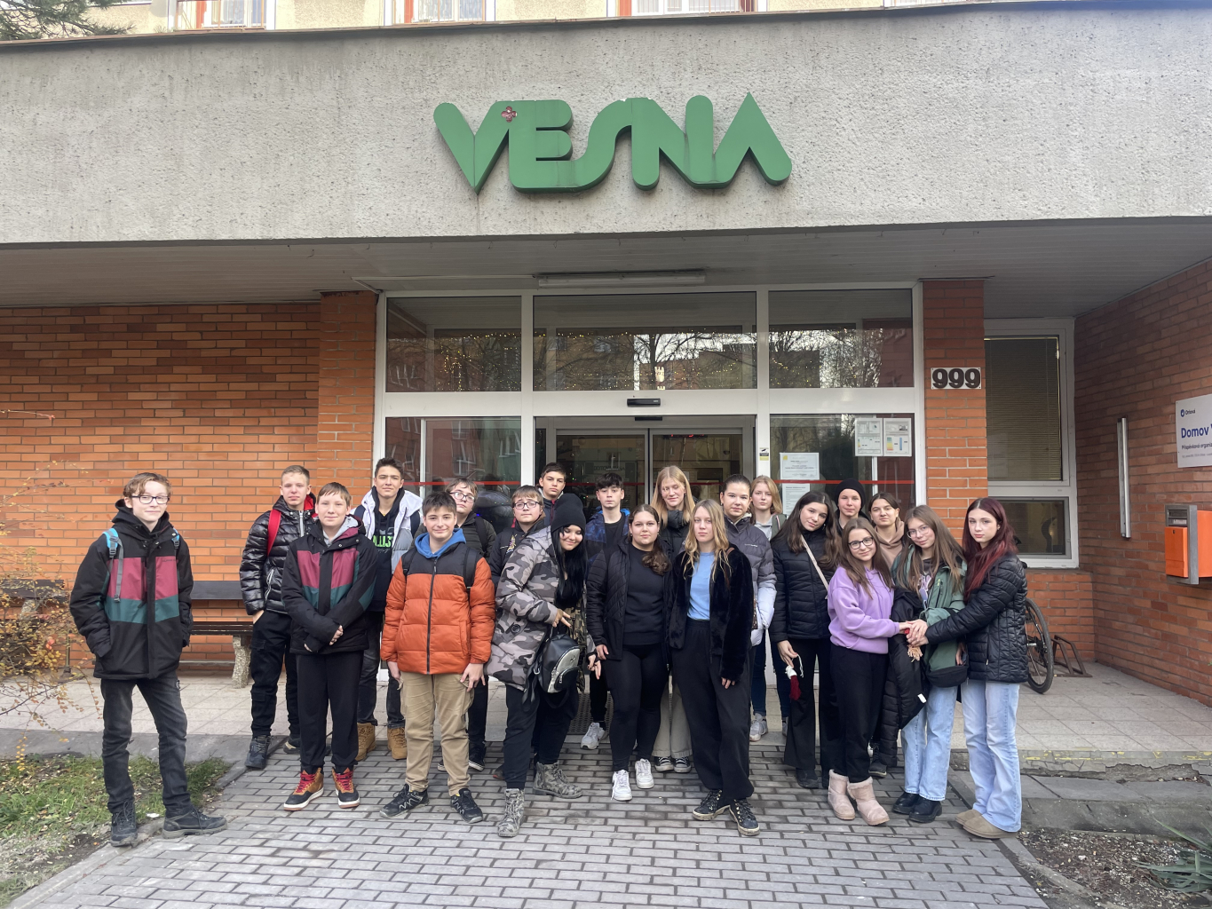 ZŠ Školní 862 - Návštěva seniorů v domově „Vesna“