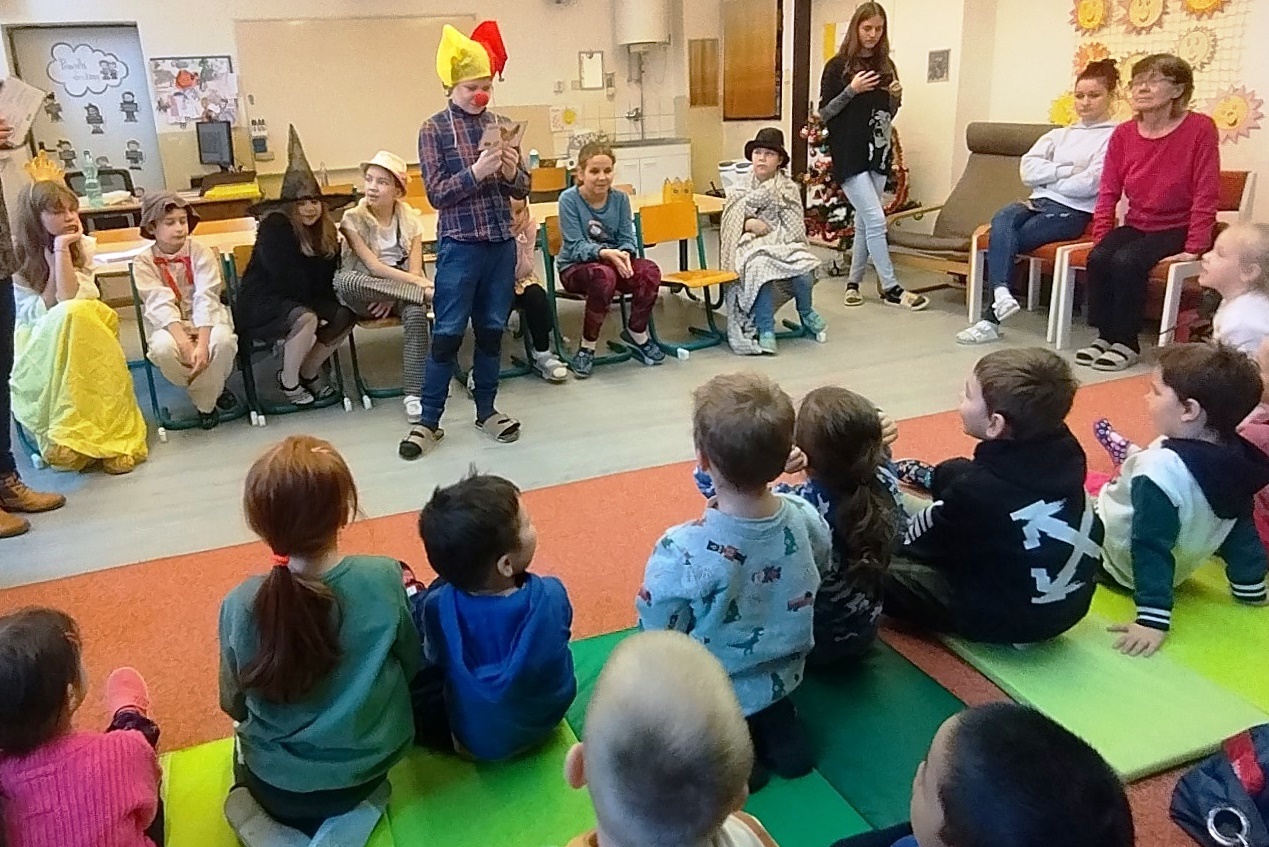 Čtenářské představení ZŠ Mládí pro školky