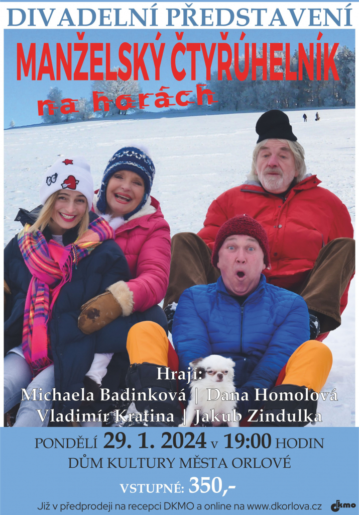 POSLEDNÍ VOLNÁ MÍSTA NA DIVADELNÍ PŘEDSTAVENÍ