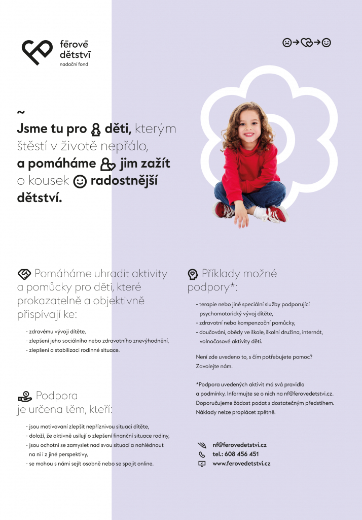FÉROVÉ DĚTSTVÍ PRO ZNEVÝHODNĚNÉ I TALENTOVANÉ DĚTI V MORAVSKOSLEZSKÉM KRAJI