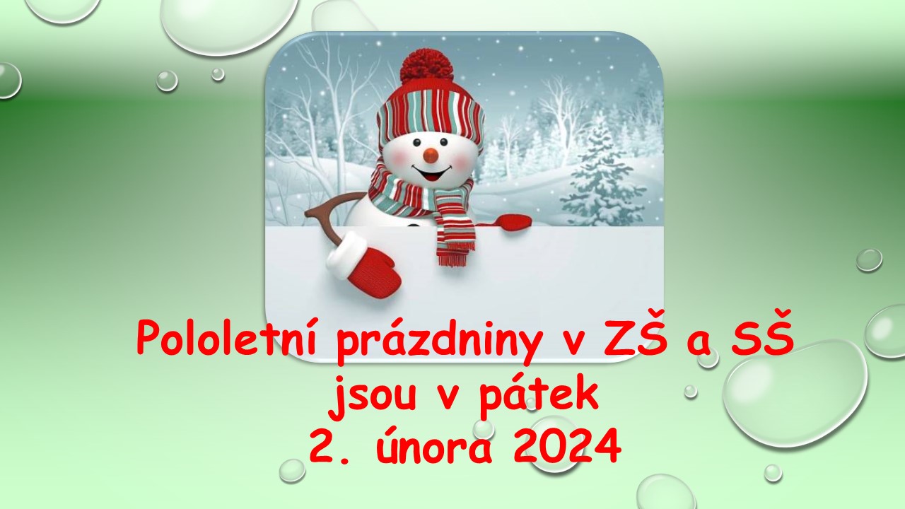 Pololetní prázdniny
