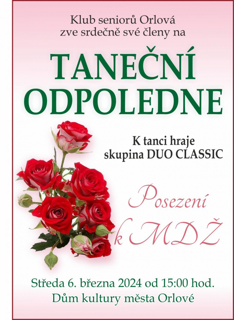 SENIOŘI OPĚT NAZUJÍ TANEČNÍ STŘEVÍCE