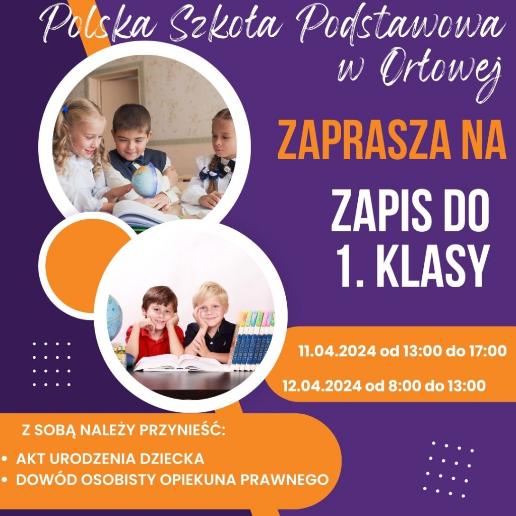 Zápis do prvních tříd - PZŠ Orlová