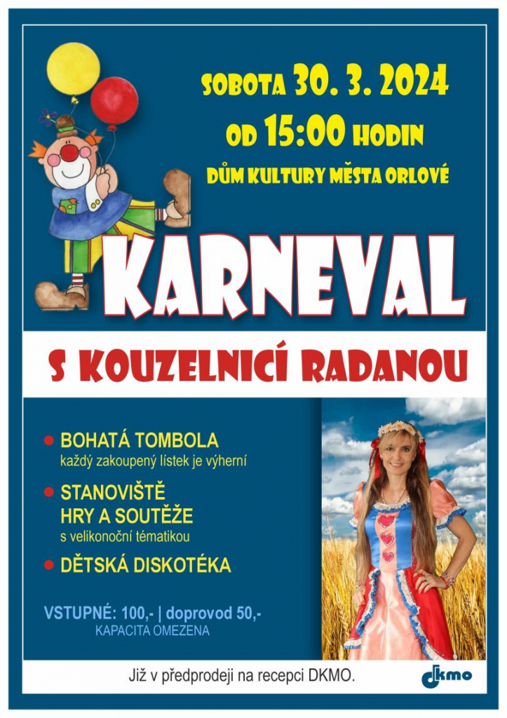 VEZMĚTE DĚTI NA KARNEVAL