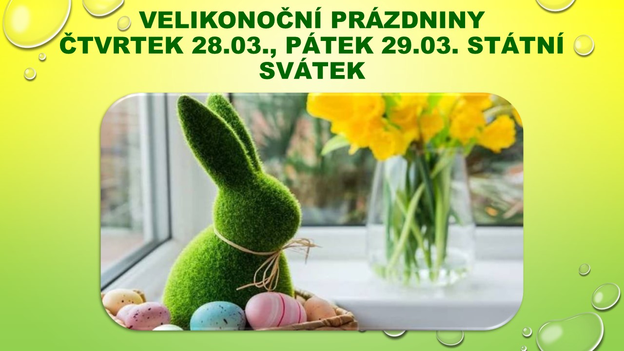 Velikonoční prázdniny