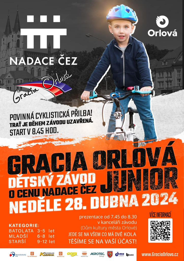 ZVEME MALÉ CYKLISTY NA GRACII