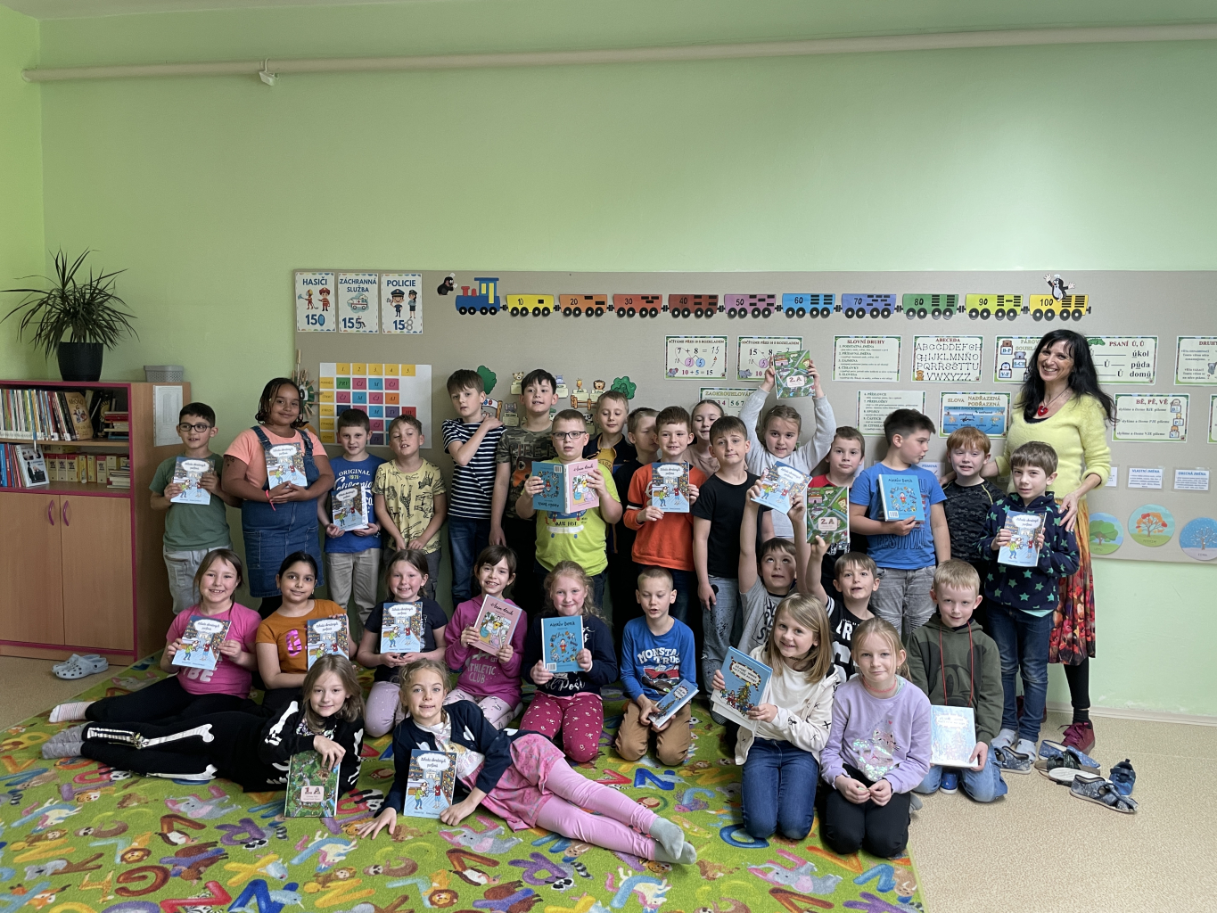 Autorské čtení na ZŠ Ke Studánce
