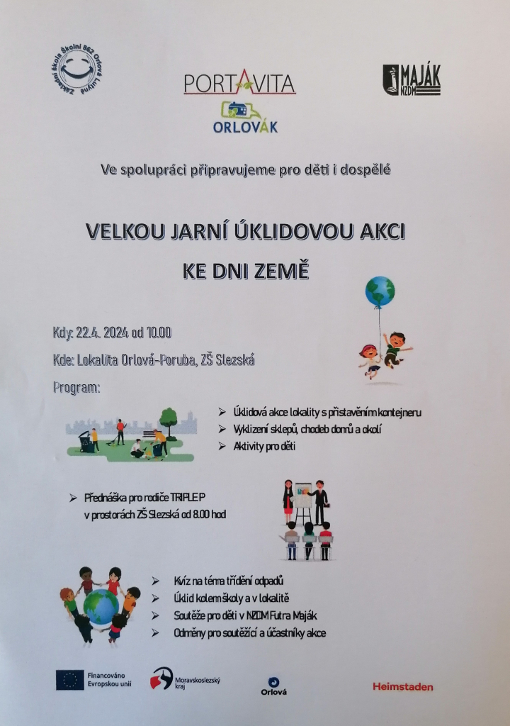 Den Země na ZŠ Slezská 850