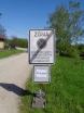 Ulice Slezská - u školy 