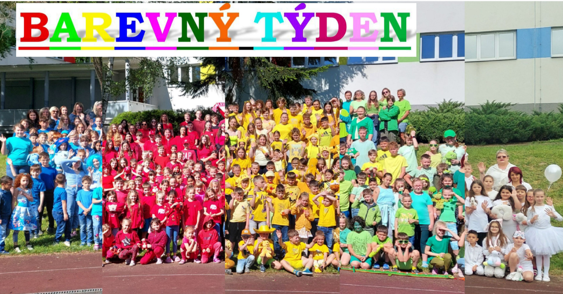ZŠ Mládí - Barevný týden je už naší školní stálicí