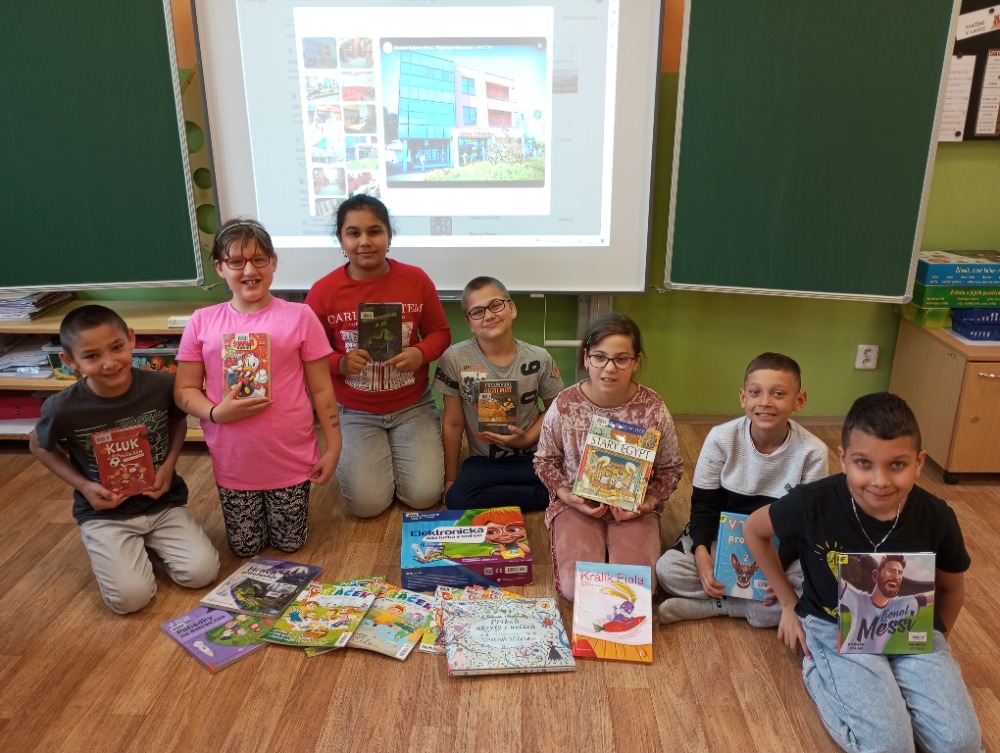 Projektová výuka Čte celá škola - 1. stupeň ZŠ Jarní