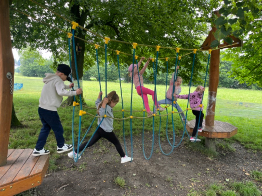 MŠ K. Dvořáčka na návštěvě základní Montessori školy Pianeta v Bohumíně