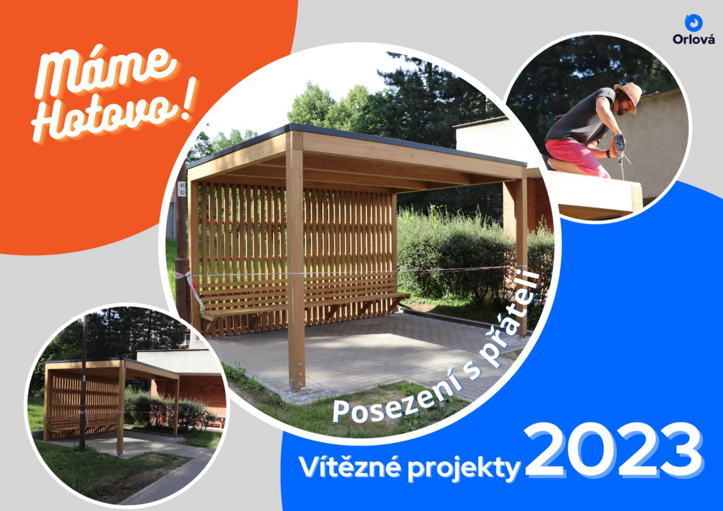 PŘED VESNOU VZROSTL NOVÝ ALTÁNEK