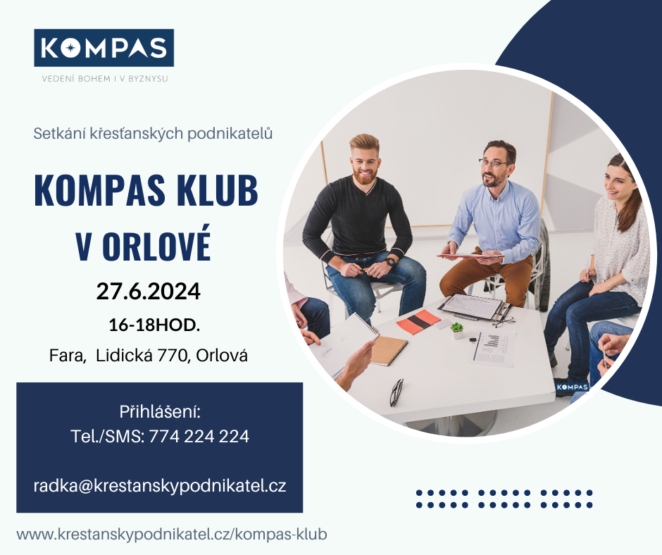 KOMPAS KLUB POŘÁDÁ SETKÁNÍ
