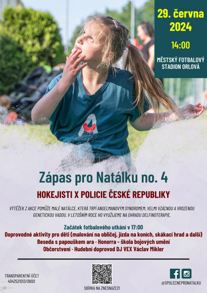 PŘIJĎTE PODPOŘIT MALOU NATÁLKU